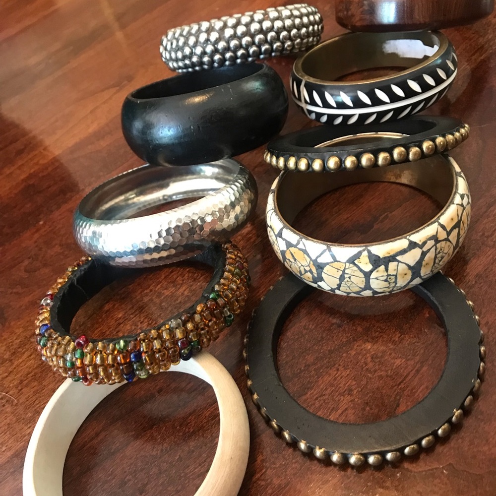 Bangles for days.